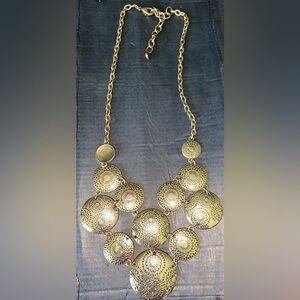 Vintage Ruby Rd medallion necklace